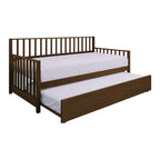 CraftPorch Classic Wooden Twin Size Daybed With Trundle