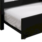 CraftPorch Classic Wooden Twin Size Daybed With Trundle