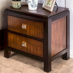 Furniture of America Figh Contemporary Walnut 4-piece Bedroom Set