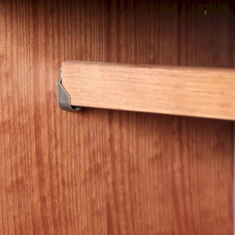 Palace Imports 100% Solid Wood Flexible Wardrobe Armoire with Metal or Wooden Knobs