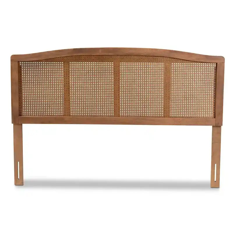 Carson Carrington Ugglom Wood and Synthetic Rattan Headboard