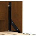 Versatile 70W Queen Murphy Bed for Multipurpose Room by Bestar