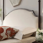 Andover Cream Linen Canopy Poster Bed by iNSPIRE Q Classic