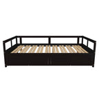Extendable Bed Daybed with Two Drawers