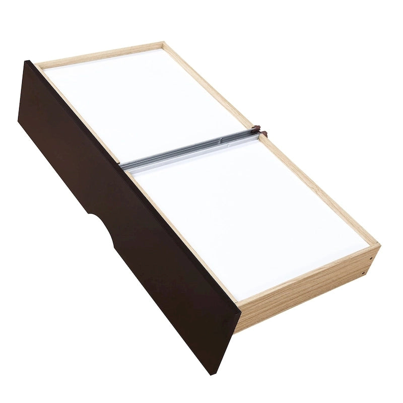 Extendable Bed Daybed with Two Drawers