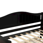 Twin Wooden Daybed with Trundle Bed