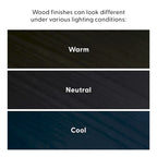 Plank and Beam Modern Queen-Size Bed with Slatted Headboard