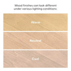Plank and Beam Modern Queen-Size Bed with Slatted Headboard