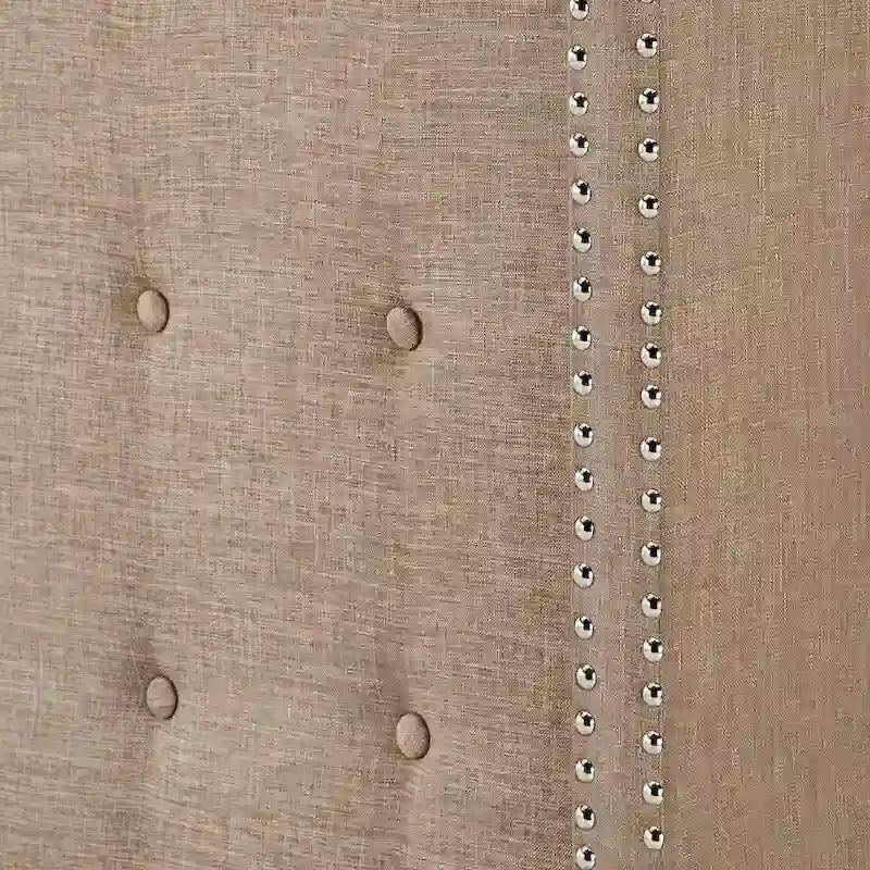 Melina Linen Tufted Wingback Headboard by iNSPIRE Q Bold