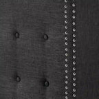 Melina Linen Tufted Wingback Headboard by iNSPIRE Q Bold