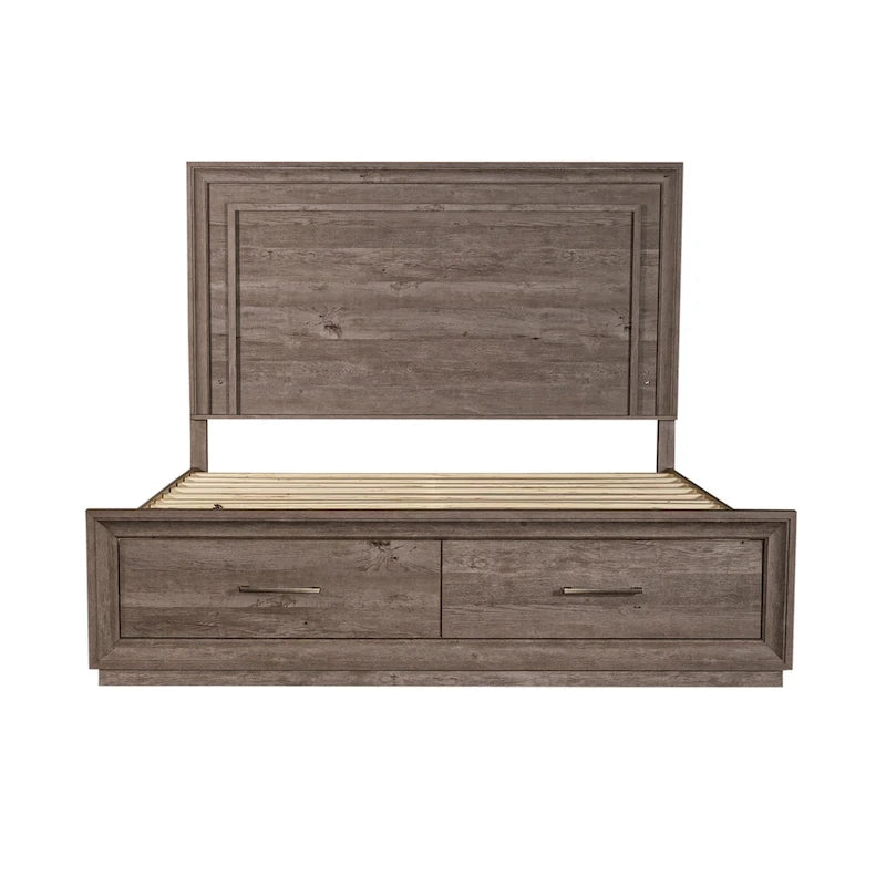 Horizons Graystone King Storage Bed
