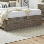 Horizons Graystone King Storage Bed