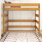 Max and Lily Farmhouse Twin-Size High Loft Bed