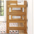 Max and Lily Farmhouse Twin-Size High Loft Bed