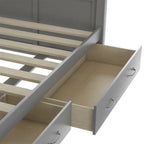 Harper & Bright Designs Twin Daybed with 2 Large Drawers with X-shaped Frame