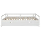Merax Twin/King Expandable Sleeper Daybed with trundle
