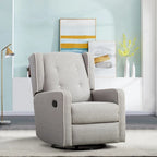 Racing Swivel Rocker Recliner Chair Single Seat Set of two
