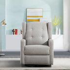 Racing Swivel Rocker Recliner Chair Single Seat Set of two