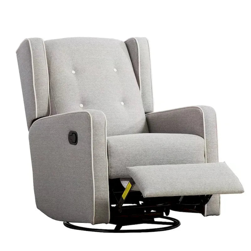 Racing Swivel Rocker Recliner Chair Single Seat Set of two
