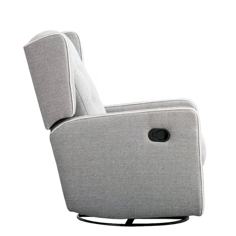 Racing Swivel Rocker Recliner Chair Single Seat Set of two