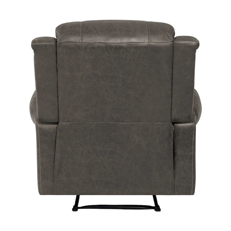 Copper Grove Dilsen Extra Large Rolled Arm Wall Hugger Recliner Chair