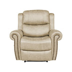 Copper Grove Dilsen Extra Large Rolled Arm Wall Hugger Recliner Chair