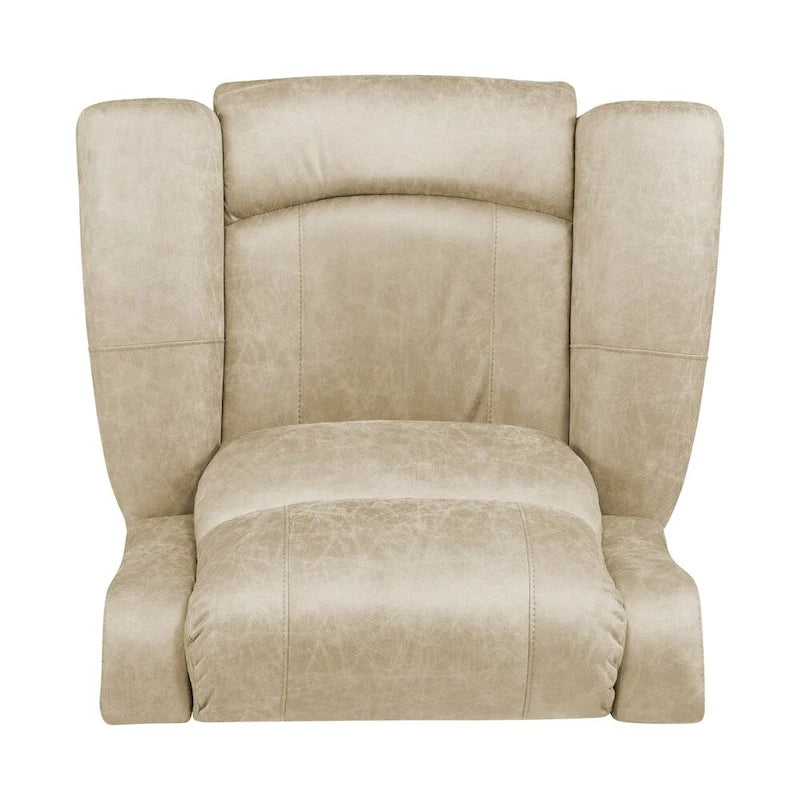Copper Grove Dilsen Extra Large Rolled Arm Wall Hugger Recliner Chair