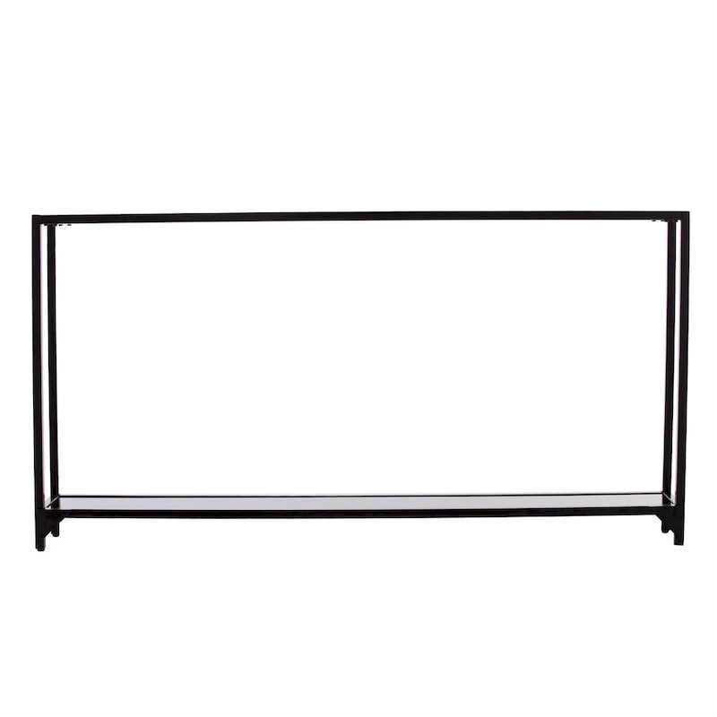 SEI Furniture Glenn Narrow Metal Console Table