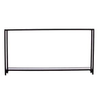 SEI Furniture Glenn Narrow Metal Console Table