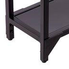 SEI Furniture Glenn Narrow Metal Console Table