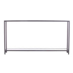 SEI Furniture Glenn Narrow Metal Console Table