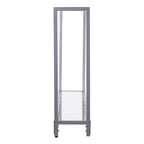 SEI Furniture Glenn Narrow Metal Console Table