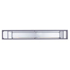 SEI Furniture Glenn Narrow Metal Console Table