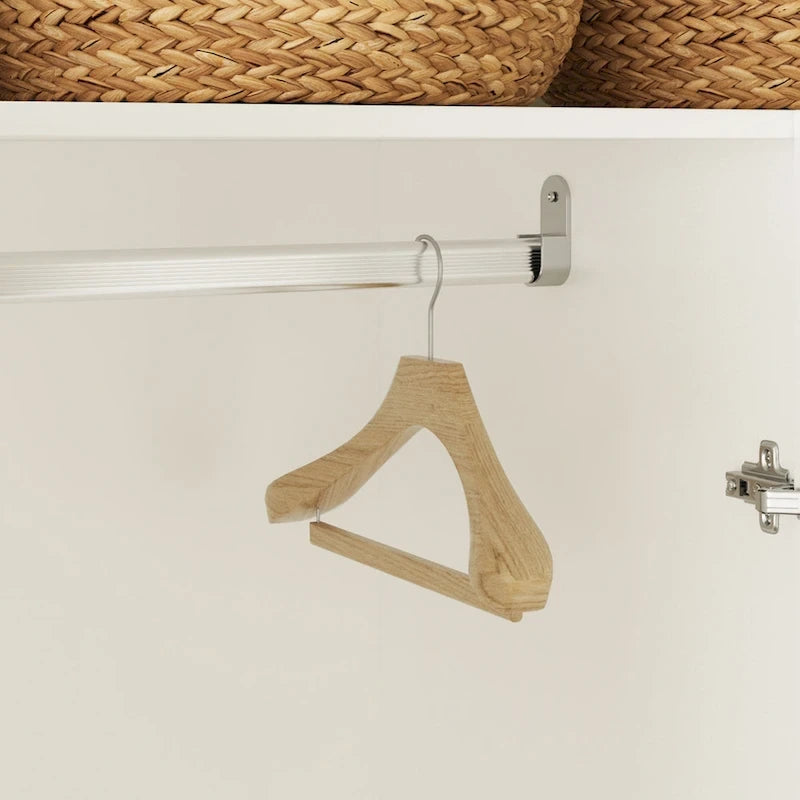 Timechee Large Armoire Wardrobe Closet Cabinet 4 Doors