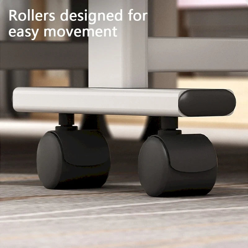 Hansabenne Portable Folding Bed Rollaway Guest Bed with Memory Foam Mattress