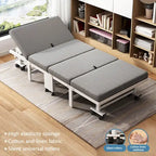 Hansabenne Portable Folding Bed Rollaway Guest Bed with Memory Foam Mattress
