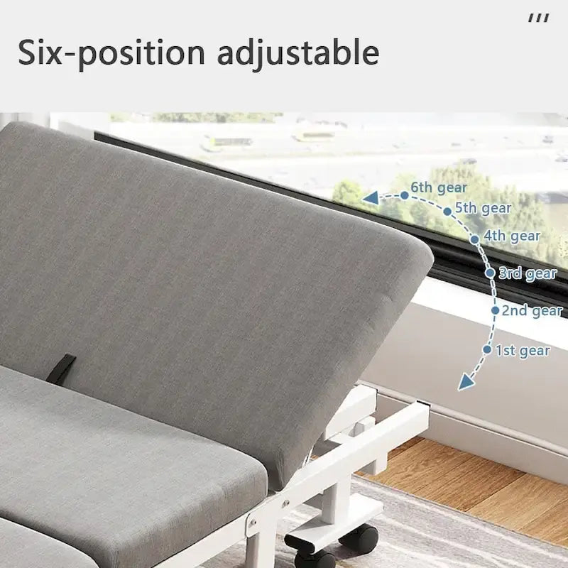 Hansabenne Portable Folding Bed Rollaway Guest Bed with Memory Foam Mattress
