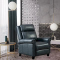 Ebello Genuine Leather Pushback Club Recliner Chair