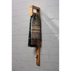 Scandinavian Solid Oak Coat Rack