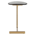 SAFAVIEH Marjorie C-Table-Black / Gold - 19 x 15 x 25 - 19Wx15Dx25H