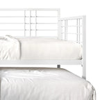 CraftPorch Contemporary Twin Size Metal Daybed with Trundle