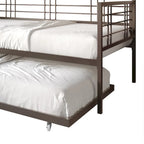 CraftPorch Contemporary Twin Size Metal Daybed with Trundle