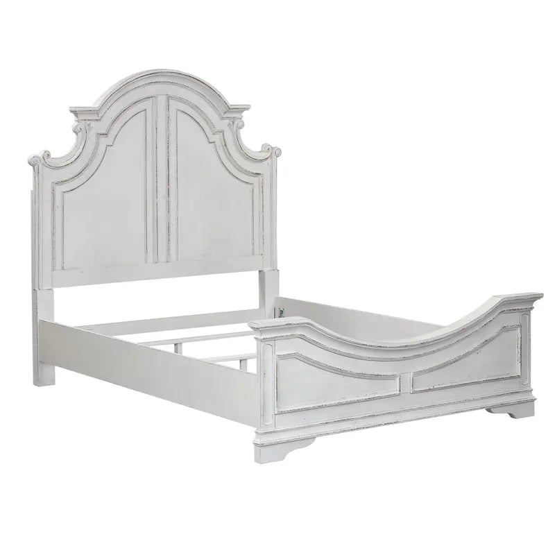 Magnolia Manor Panel Bed, Dresser and Mirror Set