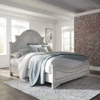 Magnolia Manor Panel Bed, Dresser and Mirror Set