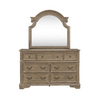 Magnolia Manor Panel Bed, Dresser and Mirror Set