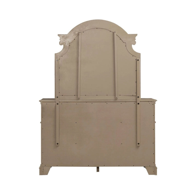 Magnolia Manor Panel Bed, Dresser and Mirror Set