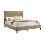 Almaden Kubu Grey Panel Bed