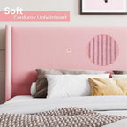 Full/Queen/King Size Bed Frame Upholstered Platform Velvet