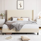 Full/Queen/King Size Bed Frame Upholstered Platform Velvet