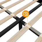 Full/Queen/King Size Bed Frame Upholstered Platform Velvet